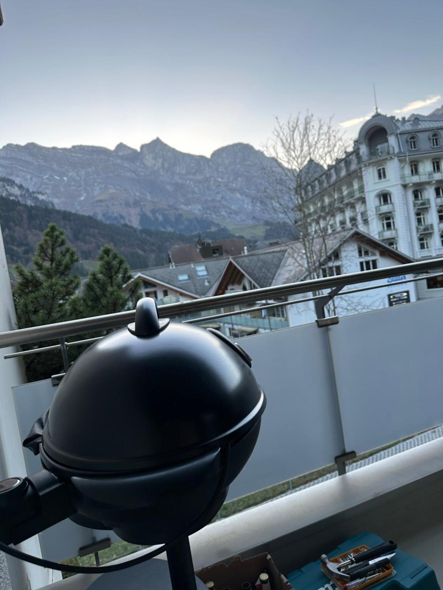 Zentrales Studio Mit Mega Bergblick, Titlis, Luzern, Lake, Kurpark Engelberg Exterior foto