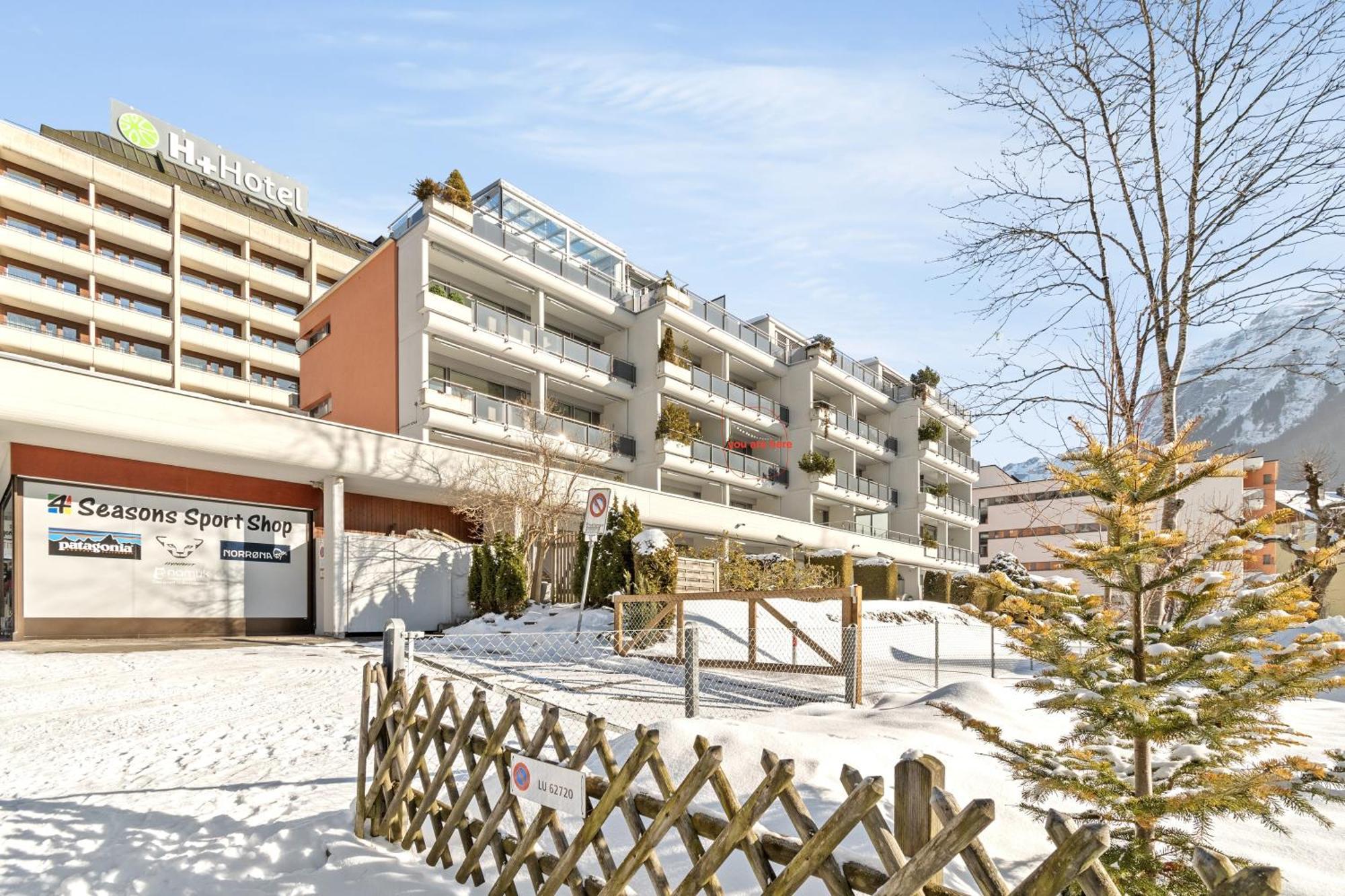 Zentrales Studio Mit Mega Bergblick, Titlis, Luzern, Lake, Kurpark Engelberg Exterior foto