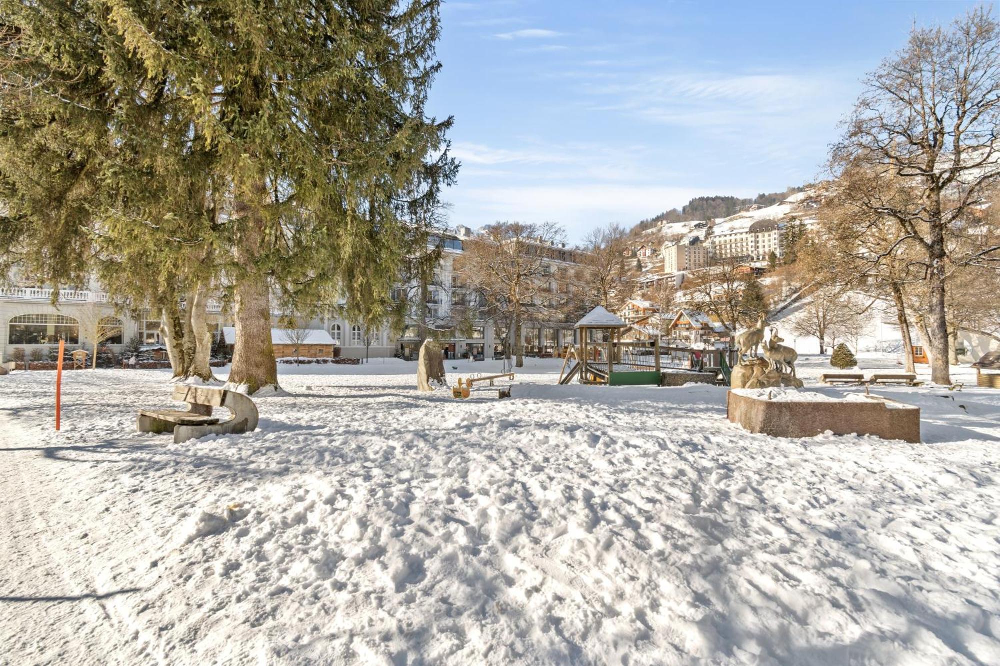 Zentrales Studio Mit Mega Bergblick, Titlis, Luzern, Lake, Kurpark Engelberg Exterior foto